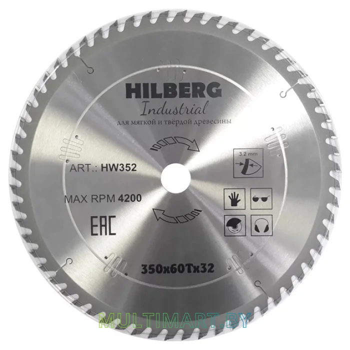 Пильный диск Hilberg HW352